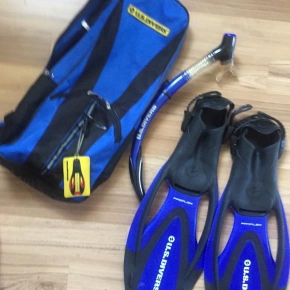 U.S. Divers Full Snorkel Set Large Like 🆕 - Picture 8 of 9